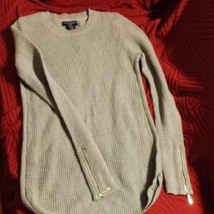 Cynthia Rowley Cream Crew Neck Sweater